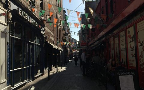 De straatjes van Dublin